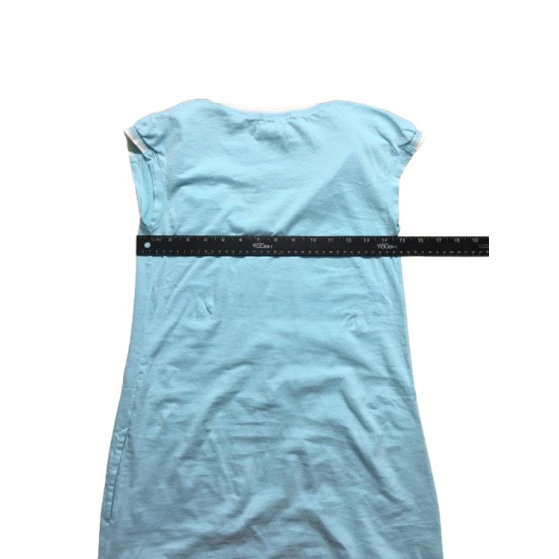 Lacoste Powder Blue Summer Dress Size 34 - Preppy, Casual, Sporty