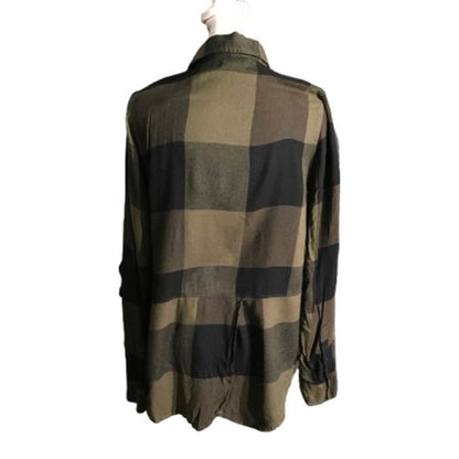 Lucky Brand Plaid Button-Up Shirt Size SM – Grunge, Casual, Cozy