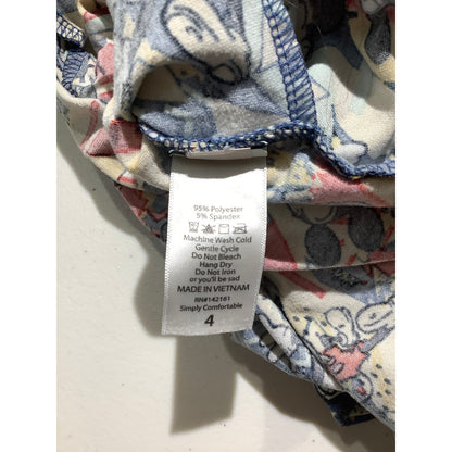 LuLaRoe Disney Mickey Mouse Dress Girls Size 4 — Cartoon, Casual, Cute