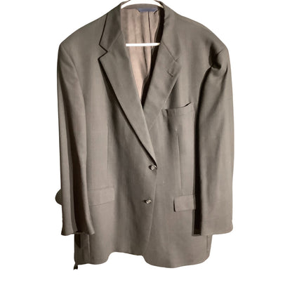 Burberry Striped Wool Suit Men’s Size 48L— Classic , Timeless, Luxury Formalwear