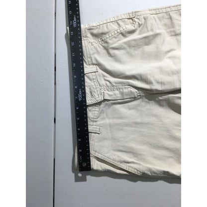 Lacoste Beige Cargo Bermuda Shorts Size 34/S - Preppy, Casual, Sporty