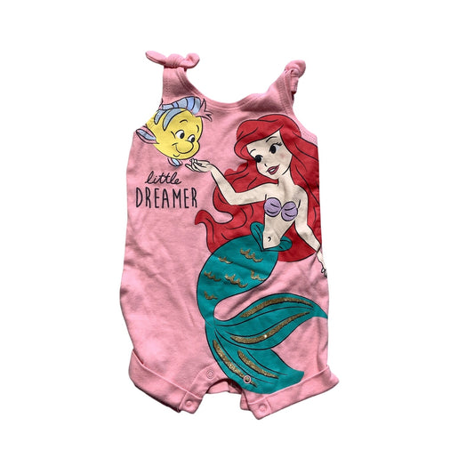 Disney Light Pink Infant Size 12M Onesie - Cute, Fun, Comfortable