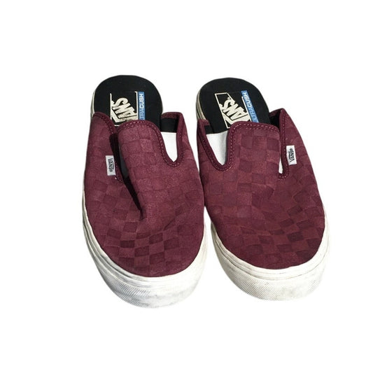 Vans Slip-On Ultracush Maroon 9 Womens / 7.5 Mens - Streetwear, Skater, Casual