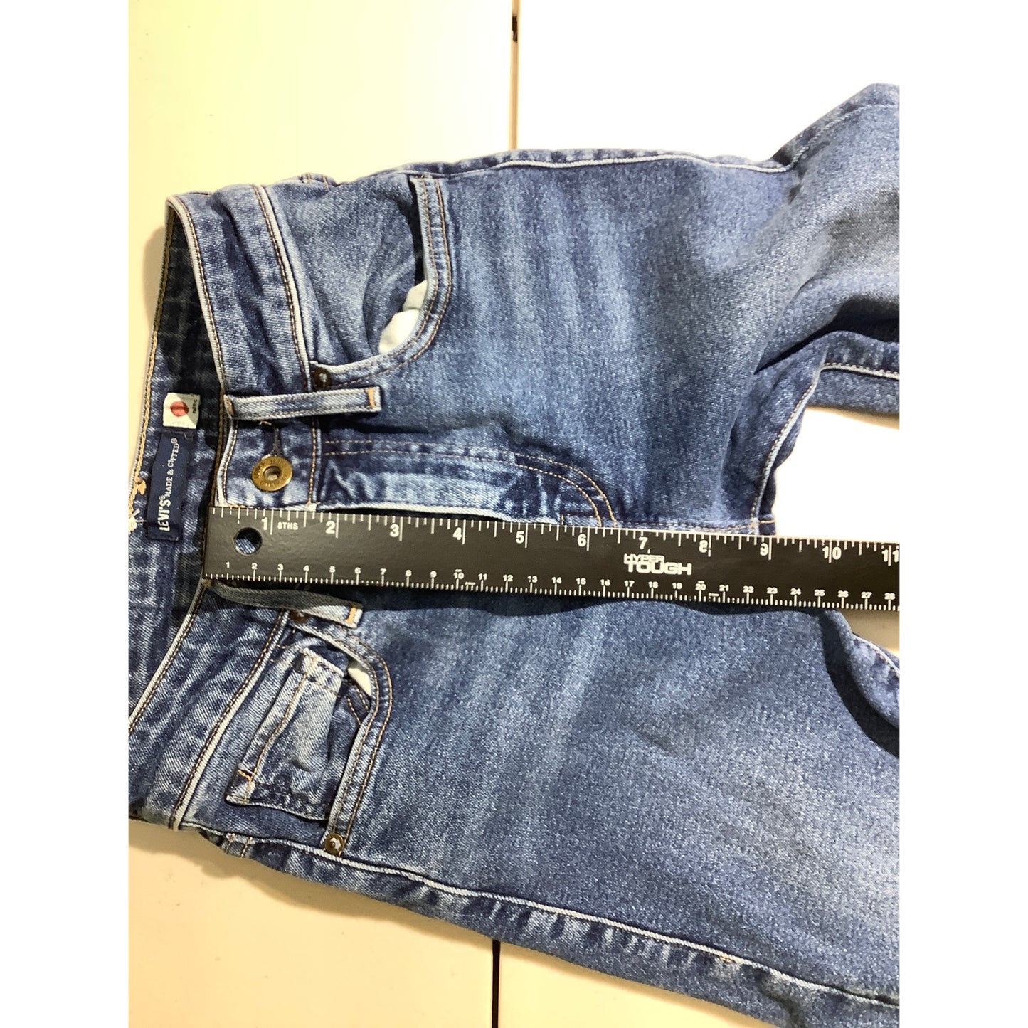 Levi’s 721 High Rise Skinny Jeans Denim Blue 24W 30L —Stretch, Slim Fit, Classic