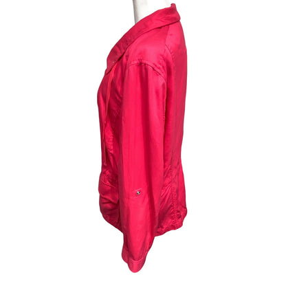 Talbots Large Hot Pink Lightweight Spring Jacket – Classic, Bright, Casual