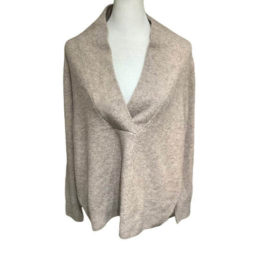 Soft Surroundings Beige Sweater L Petites - Cozy, Minimalist, Casual