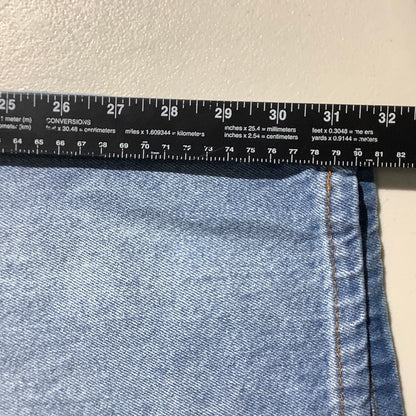 Neon Blanc Light Wash Wide Leg Jeans Men’s 31W 32L — Streetwear, Y2K, Baggy
