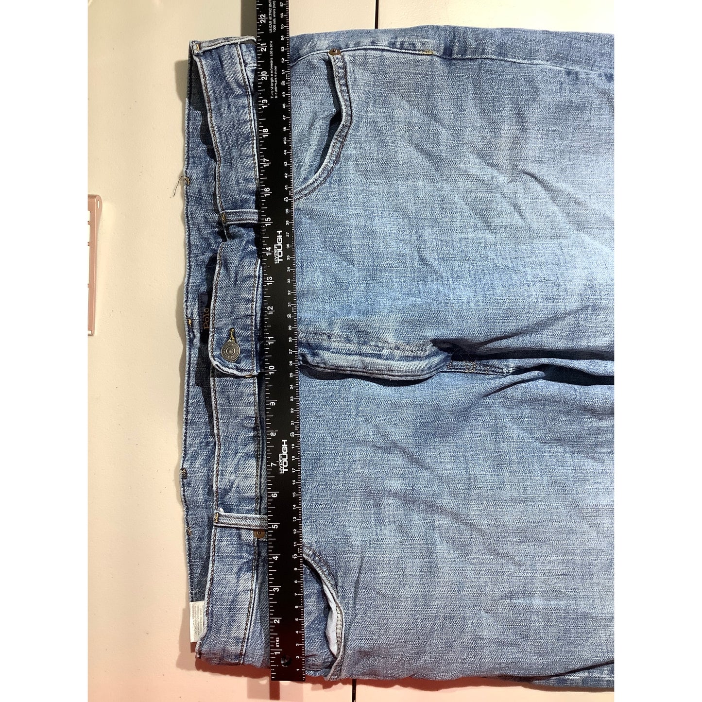 Polo Ralph Lauren Straight Jeans Men's Size 46W 32L— Relaxed, Classic, Everyday