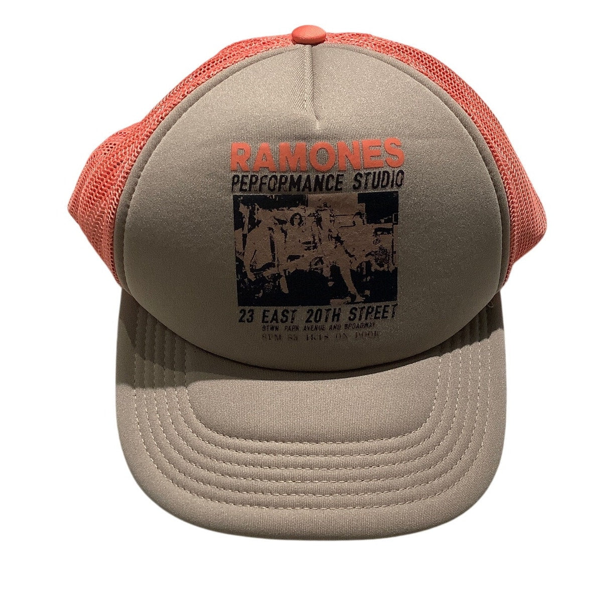 American Eagle Ramones Trucker Hat One Size – Retro, Mesh, Adjustable