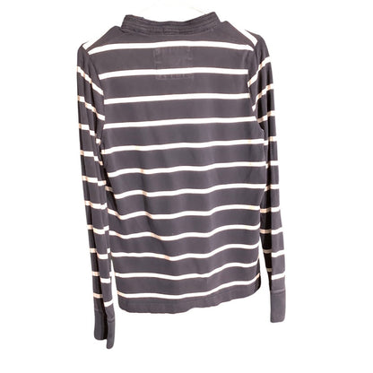 Abercrombie & Fitch Striped Henley Shirt Men’s XL – Casual, Classic, Comfortable