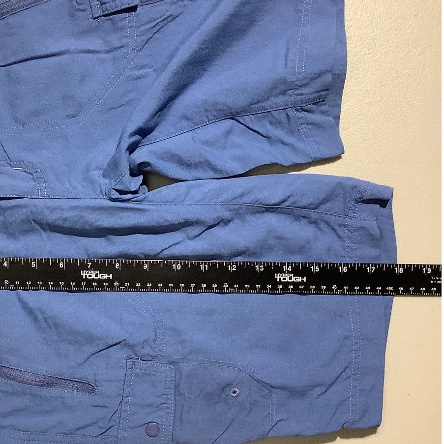 Columbia Blue Hiking Cargo Shorts Women’s Size 4 10L — Outdoor, Utility, Casual