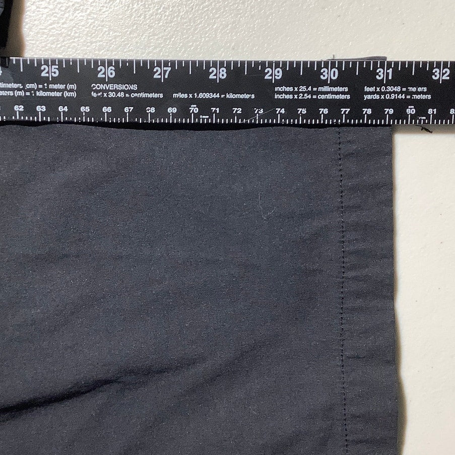 Eddie Bauer Black Tech Hiking Pants Men’s 38W 32L — Outdoor, Travel, Performance