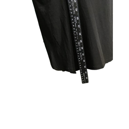 Michael Kors Black Faux Wrap Dress Size S - Minimalist, Chic, Office Siren