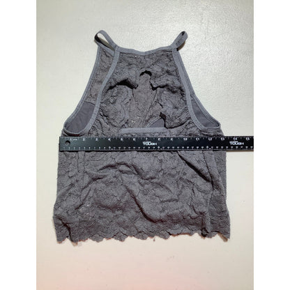 American Eagle Lace Halter Tank Top Women’s Size S — Feminine, Casual, Layering