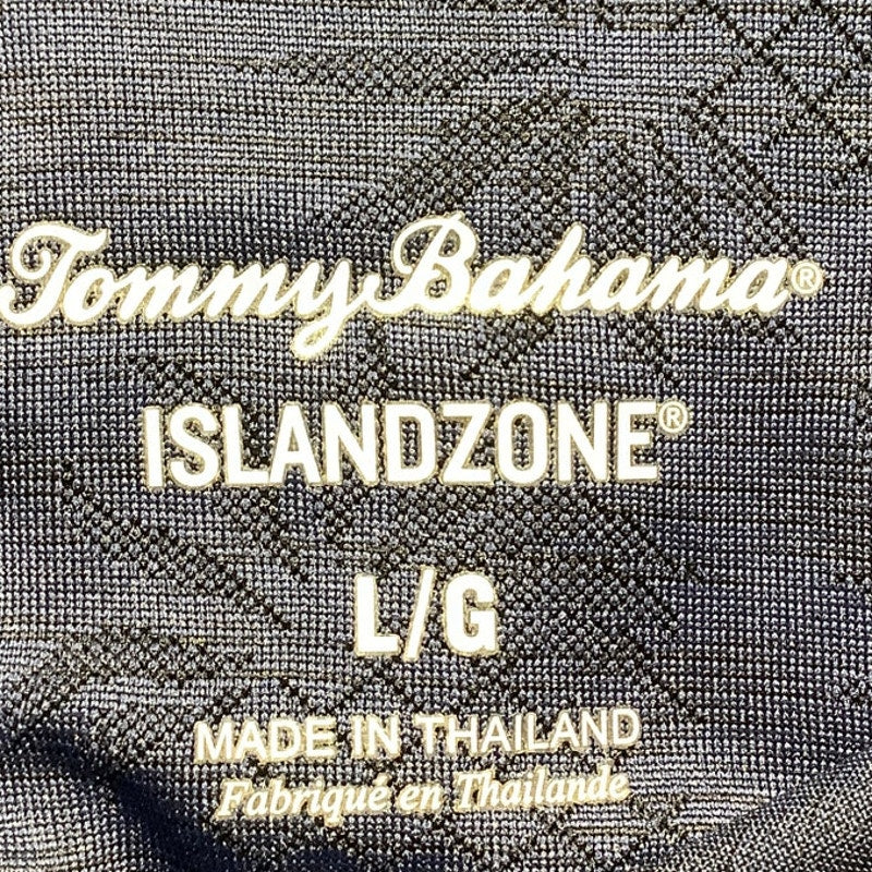 Tommy Bahama Men’s Large Pattern IslandZone Polo — Golf, Tropical, Preppy