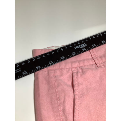 J.Crew Pink Cotton Shorts, Size 14, Preppy Casual Summer Essential