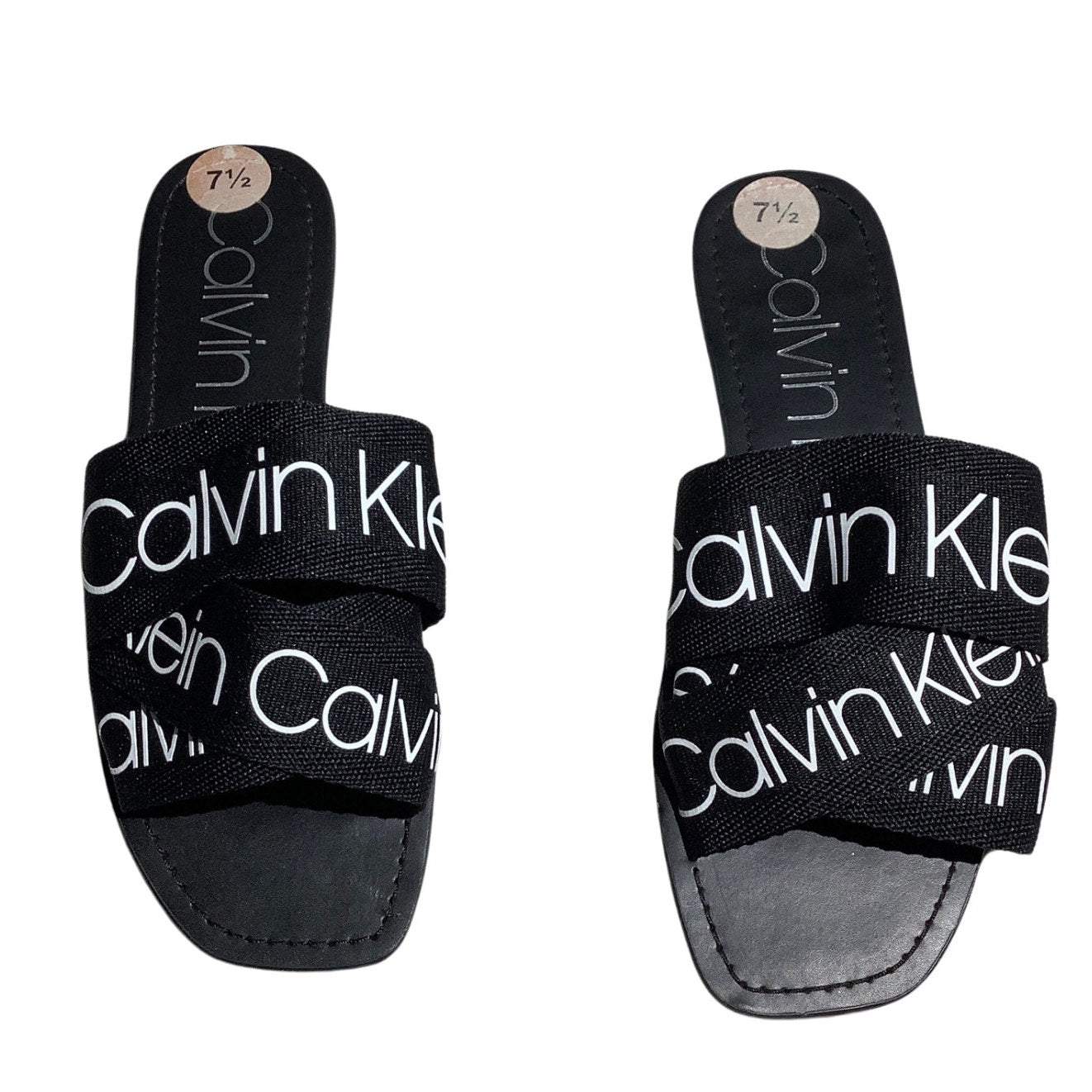 Calvin Klein Slide Sandals Women’s Size 7.5M — Casual, Designer, Summer