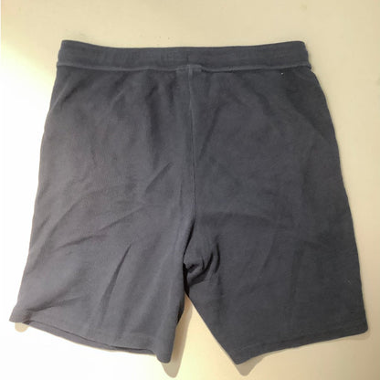 Eddie Bauer Men's M Navy Waffle Knit Lounge Shorts Drawstring Waist