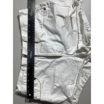 Levi’s Premium 501 Denim Shorts Women’s Size 27 – Distressed, Button Fly, Casual
