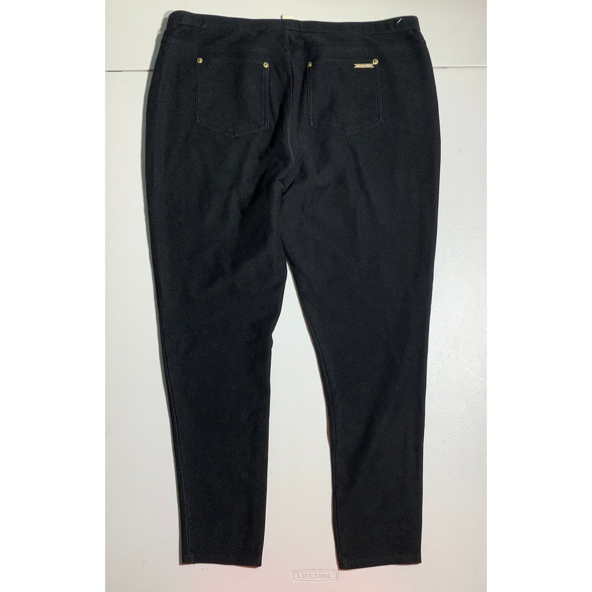 Michael Kors Women's XL Black Pull On Skinny Capri Pants Stretch Soft