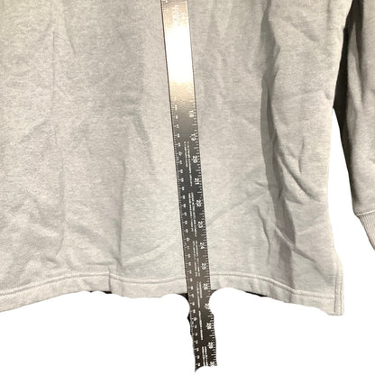 Columbia Light Gray Logo Fleece Hoodie Men’s Large — Outdoor, Athleisure, Casual