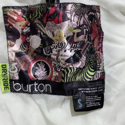 Burton Off-White Snowboard Jacket Women’s Small – Performance, Winter, Sporty