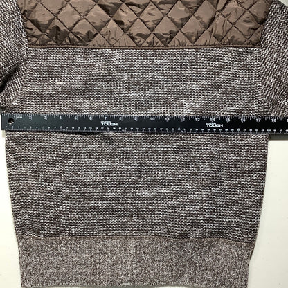 Gioberti Brown Knit Full Zip Cardigan Boys Size 12 — Warm, Stylish, Comfortable