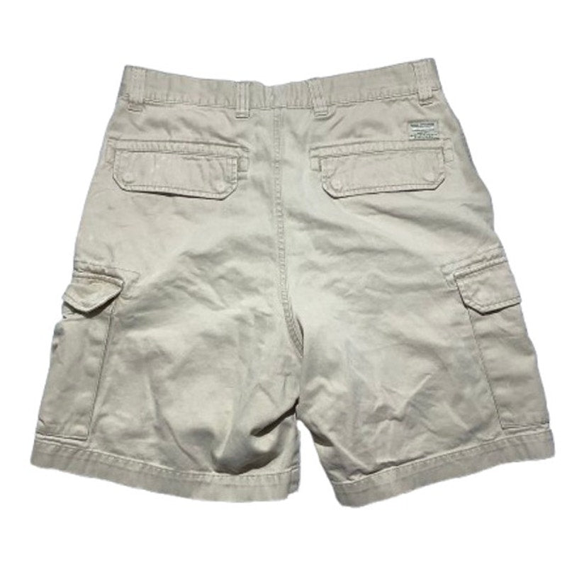 American Eagle Khaki Cargo Shorts Men’s 32W — Casual, Utility, Outdoor