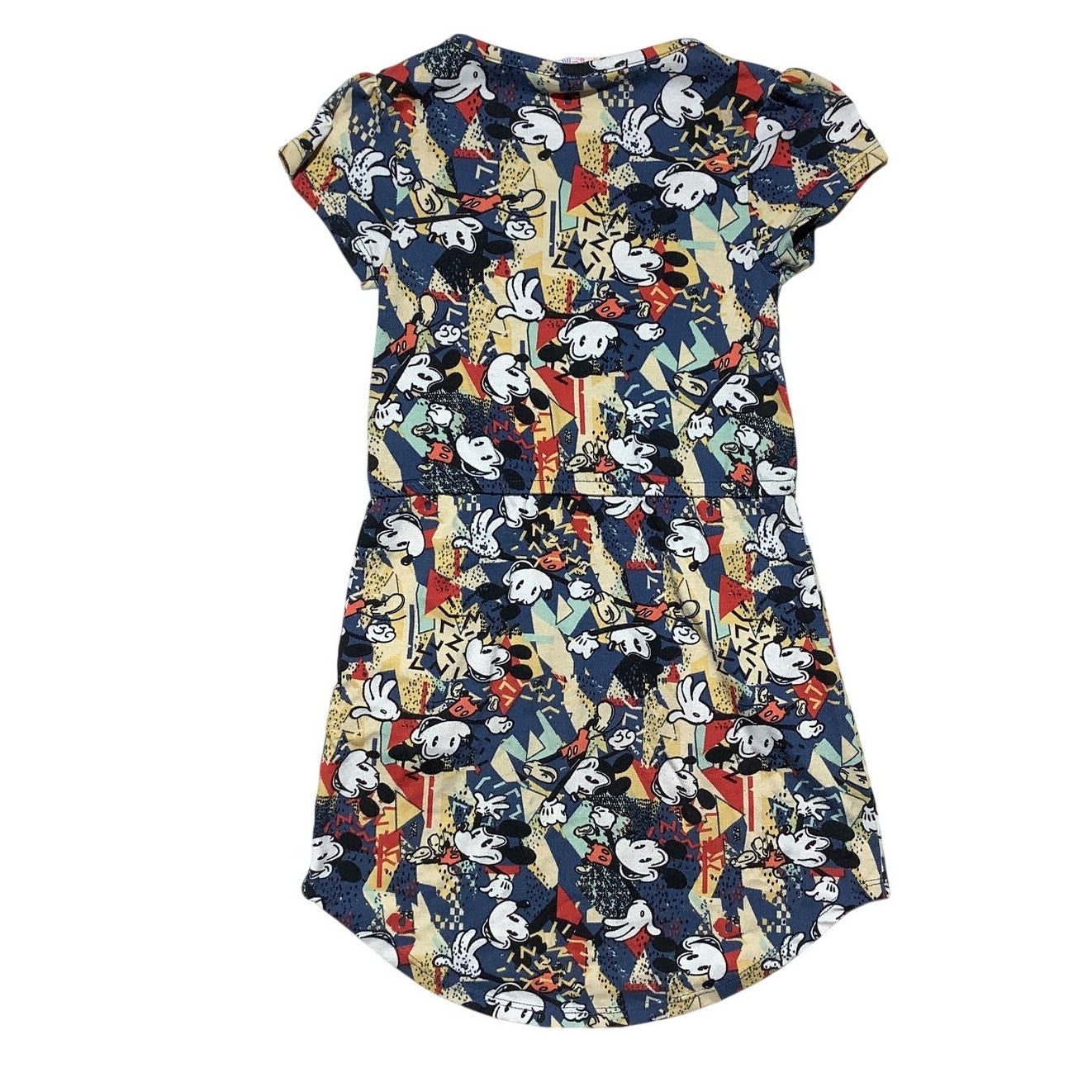 LuLaRoe Disney Mickey Mouse Dress Girls Size 4 — Cartoon, Casual, Cute