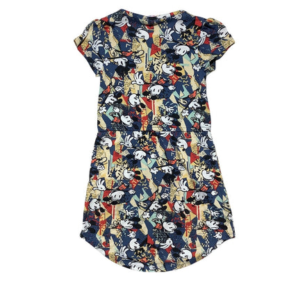 LuLaRoe Disney Mickey Mouse Dress Girls Size 4 — Cartoon, Casual, Cute