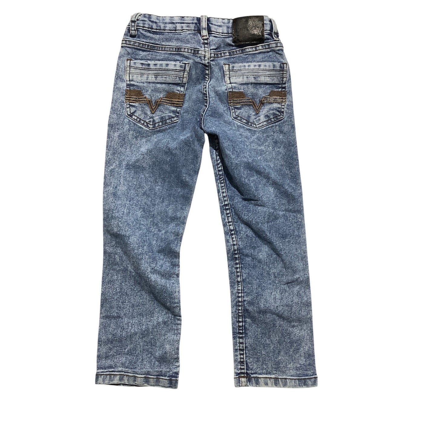 Steve’s Jeans Acid Wash Denim Kids Size 6 – Retro, Casual, Distressed