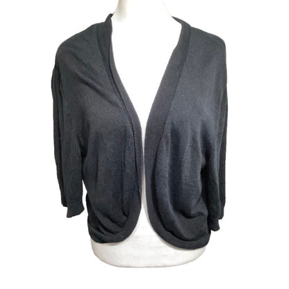 Lauren Ralph Lauren Black Short Cardigan XL - Classic, Elegant, Versatile