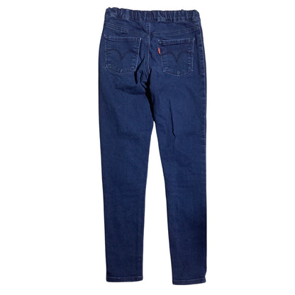 Levi’s Kids Dark Denim Pull-On Jeggings Size 12 — Stretch, Slim, Everyday