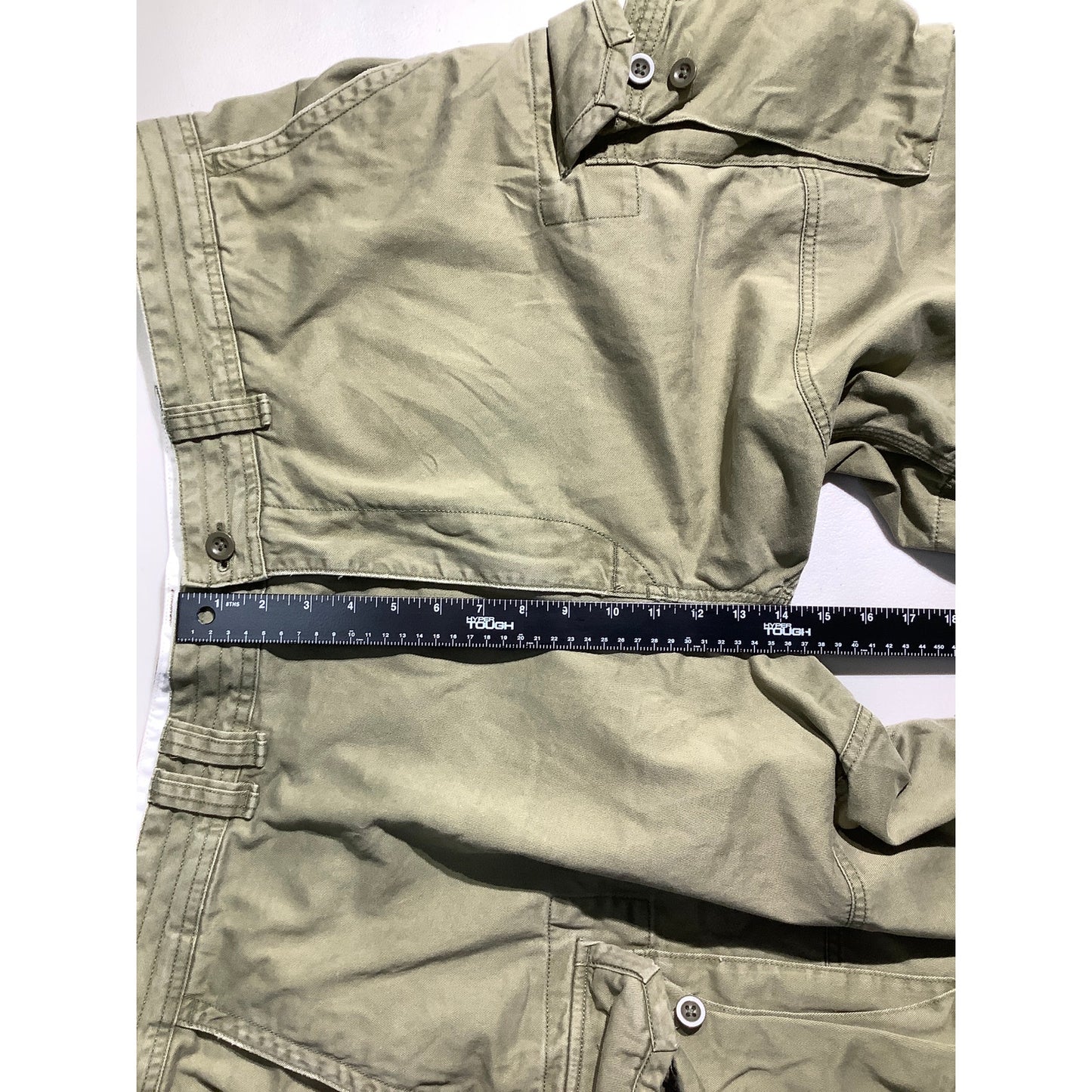 Polo Ralph Lauren Men’s Olive Cargo Shorts Size 46B – Classic, Chino, Outdoor