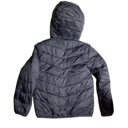 Abercrombie & Fitch Kids Black Puffer Jacket 7/8 – Lined, Hooded, Winter Coat