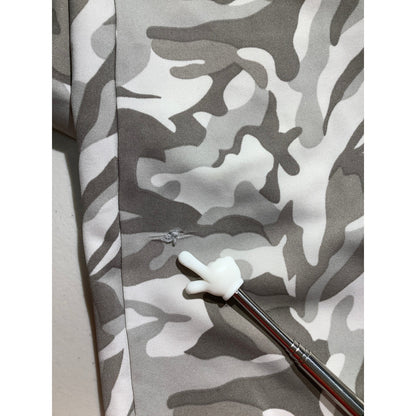 Indero Camo Jogger Pants White/Gray Youth LG/XL — Athletic, Streetwear, Casual