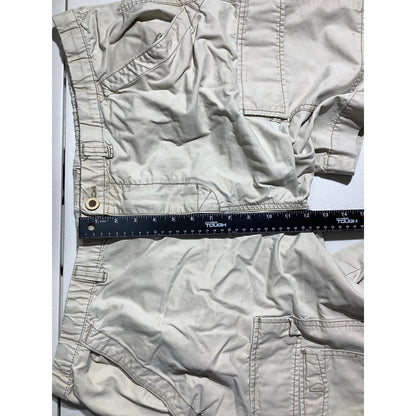 Tommy Bahama Men’s Light Khaki Cargo Shorts Size XL — Casual, Relaxed, Utility