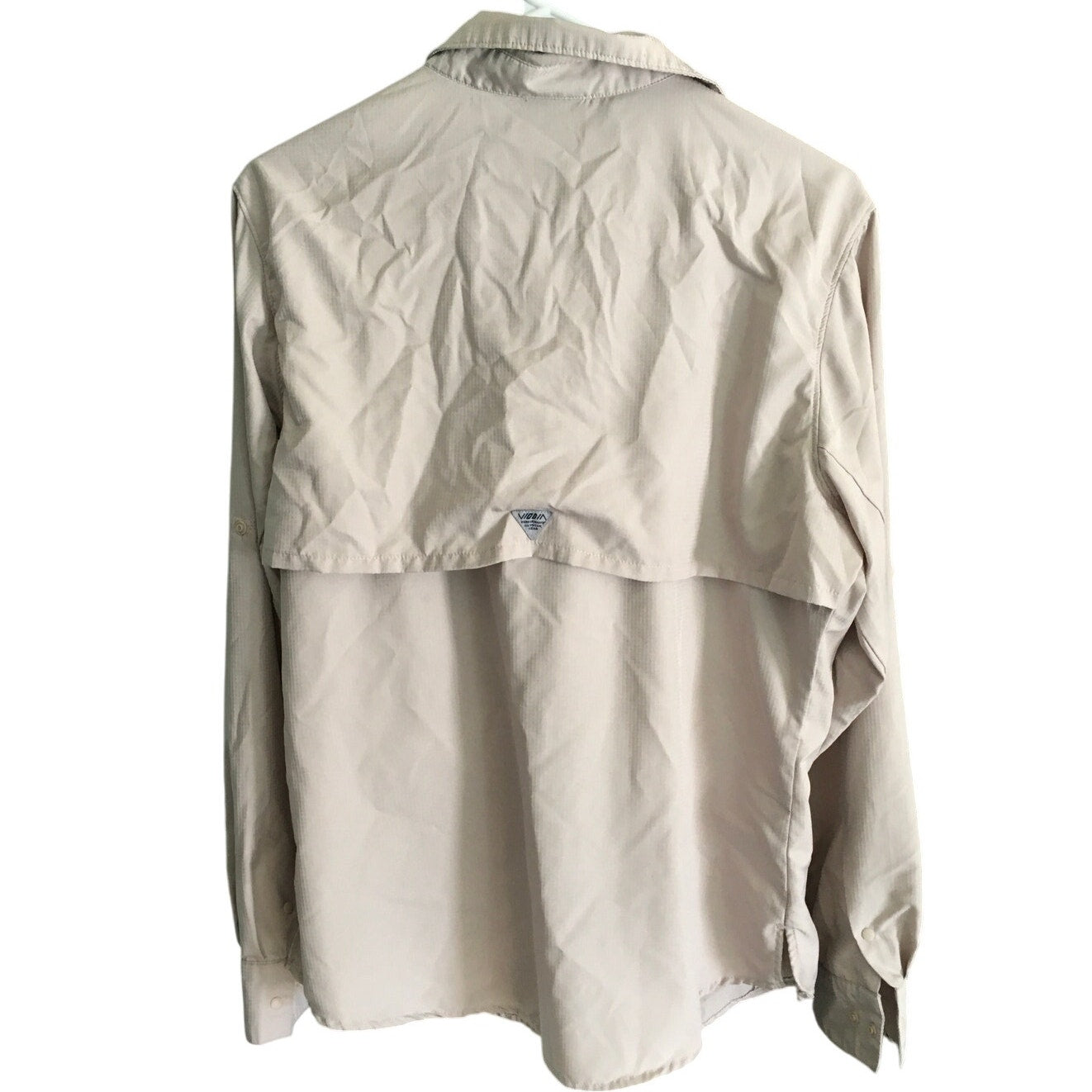 Fishing Shirt by Viddia Size L Hiking Bass Fish Performance, Outdoor, Utility