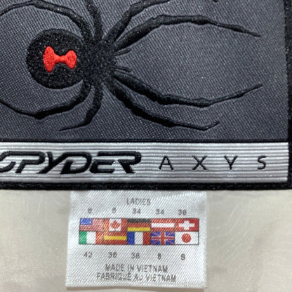 Spyder Women’s Ski Jacket Size 8 Red/White – Performance, Insulated, Sporty