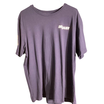 Canvas Sig Sauer T-Shirt Men’s Size XL – Tactical, Graphic, Navy