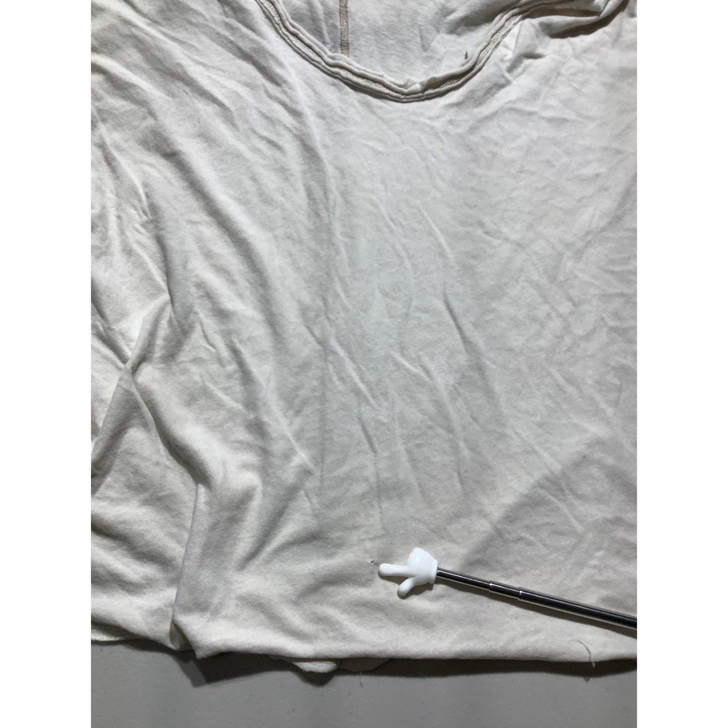 We The Free Short Sleeve Top Women’s Size Large – Relaxed, Boho, Distressed Hem