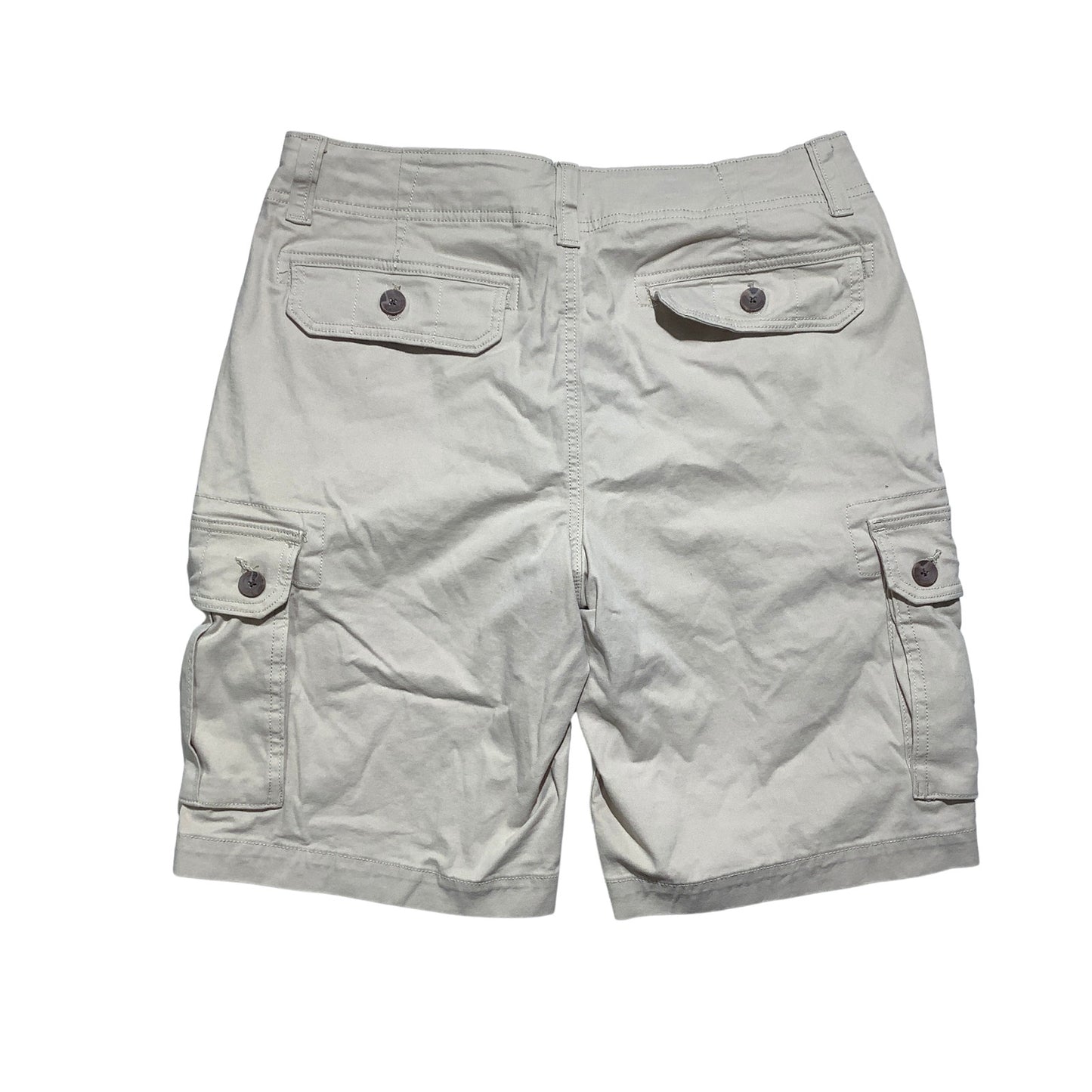 Urban Pipeline Cargo Shorts Men's Size 33 Khaki — Superflex, Utility, Casual