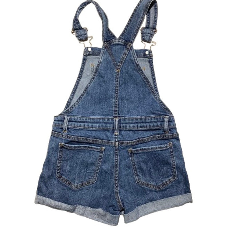 Jordache Denim Overall Shorts Child Size 7-8 M — Kids Fashion, Distressed, Jorts