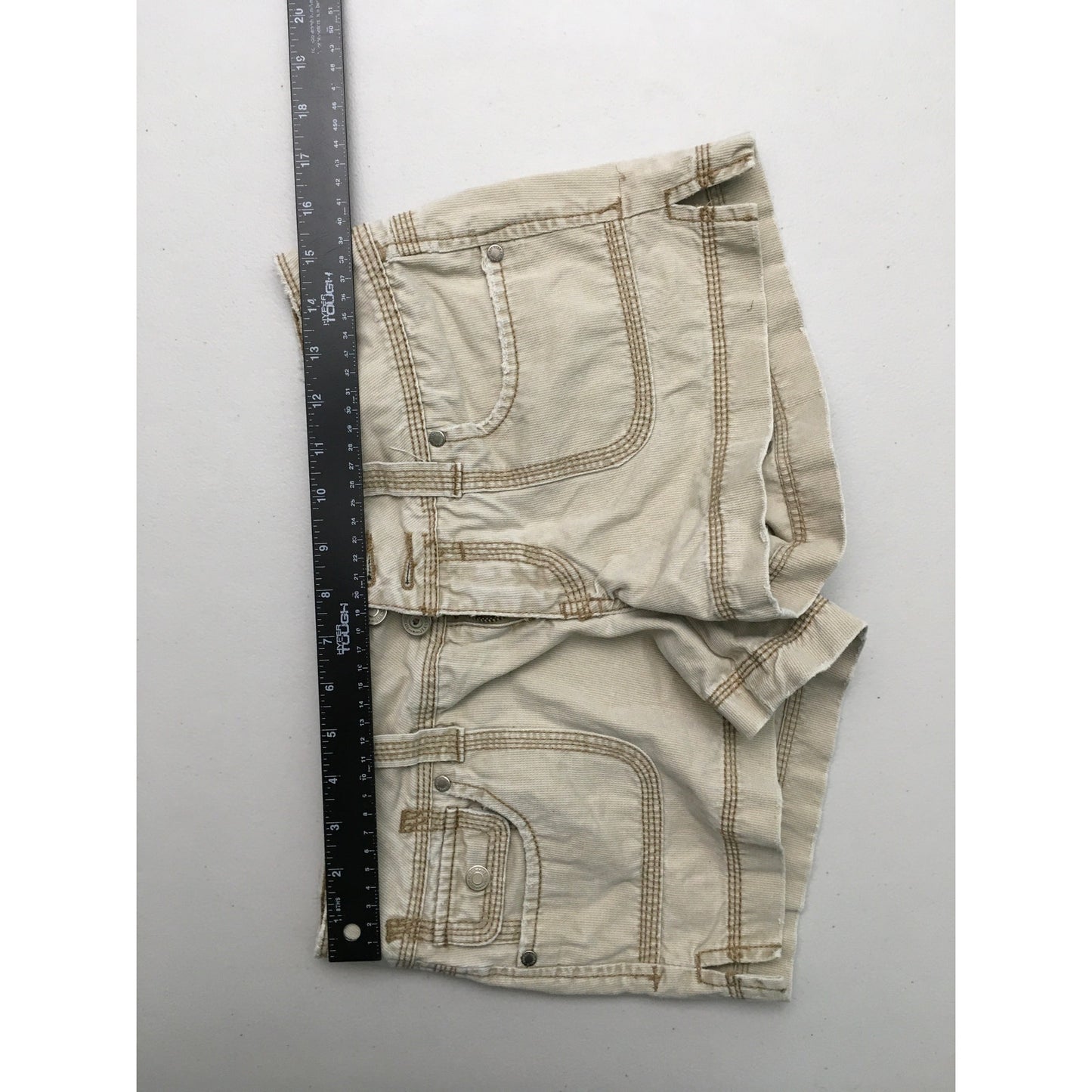 Hydraulic Light Brown Cargo Shorts Size 3/4 - Y2K, Streetwear, Casual