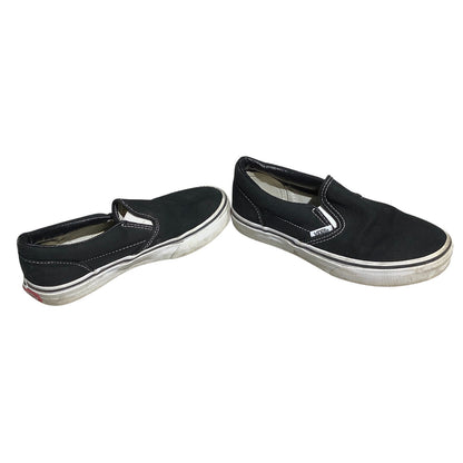 Vans Black Canvas Slip-On Shoes Child Size 3 – Casual, Skate, Classic