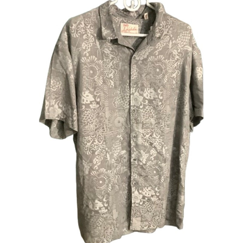 Kahala Men's Button-Up Short Sleeve Hawaiian Shirt 2X Vintage, Casual, Tropical