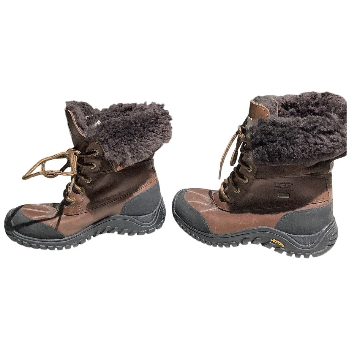 UGG Adirondack Tall Leather Waterproof Boots Women’s 6 — Winter, Outdoor, Cozy