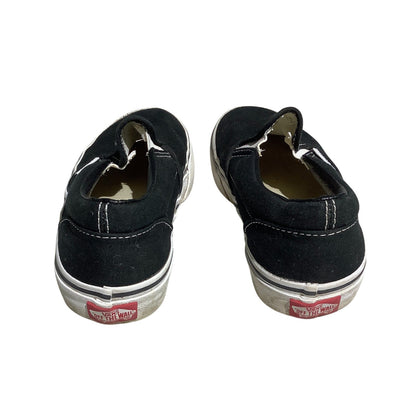 Vans Black Canvas Slip-On Shoes Child Size 3 – Casual, Skate, Classic