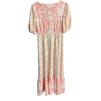 Smith & Quinn Floral Maxi Dress Women’s Large — Feminine, Boho, Resortwear