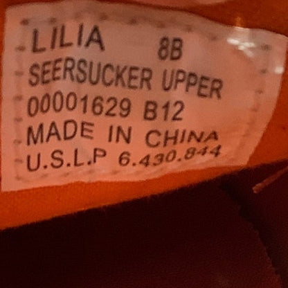 Polo Ralph Lauren Stripe Boat Shoe Women’s 8B — Preppy, Casual, Coastal